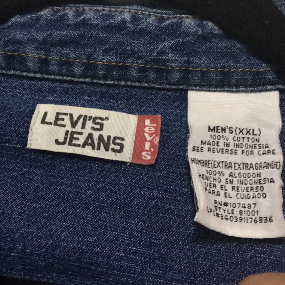 Levi’s Jeans Long Sleeve Denim Shirt